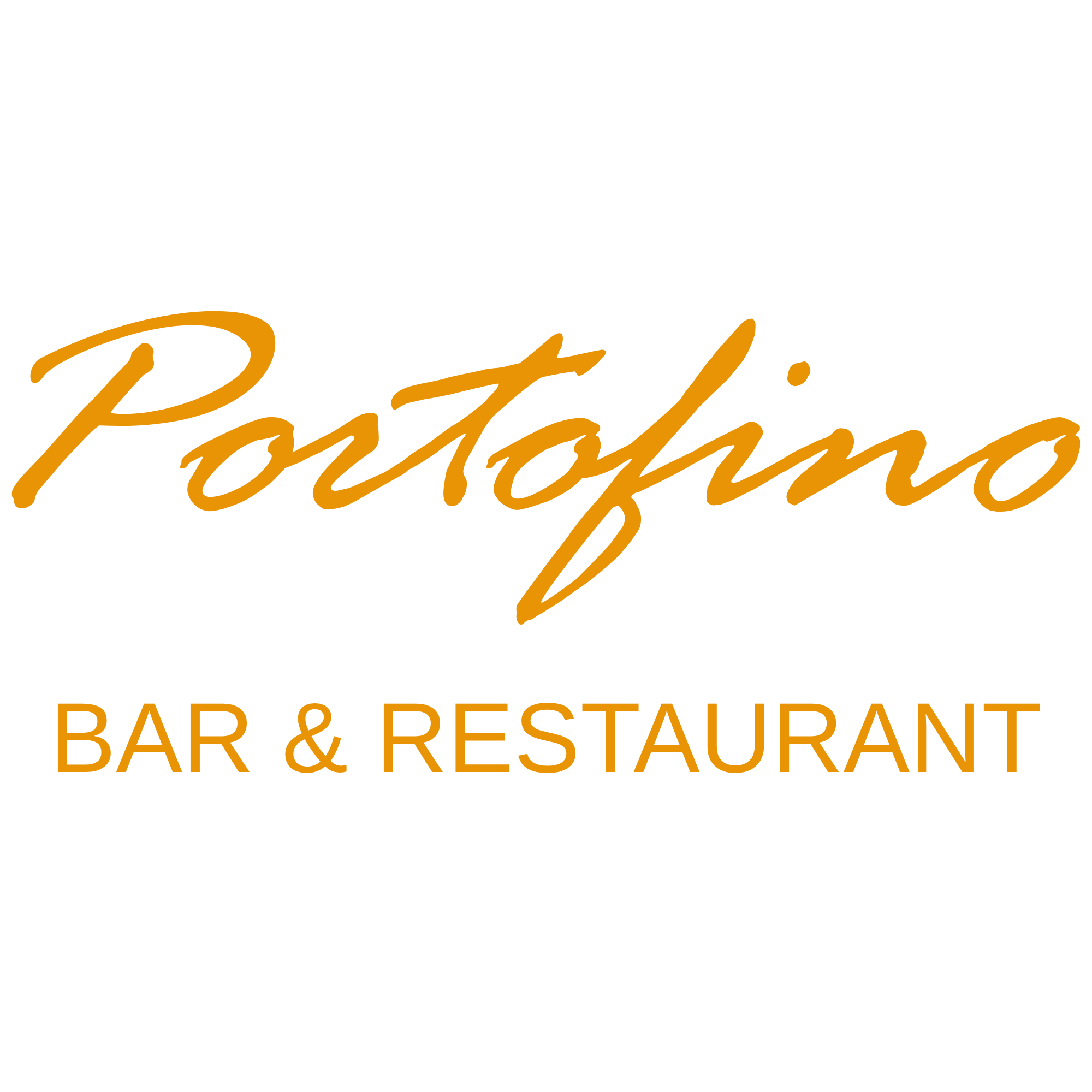 Portofino Bar & Restaurant Logo - Gastronomie und Lumina Media Kunde