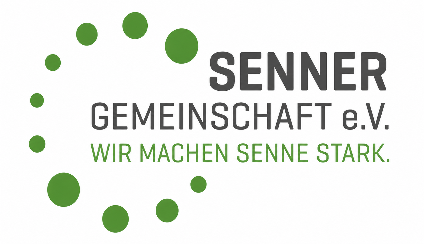 Senner Gemeinschaft e.V. Logo - Wir machen Senne stark - Lumina Media Kunde